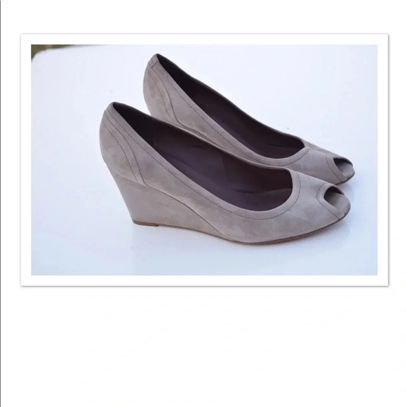 J. Crew Mara peep toe wedges - Picture 7 of 8